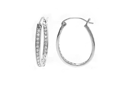 Rhodium Plated | Fashion Earrings